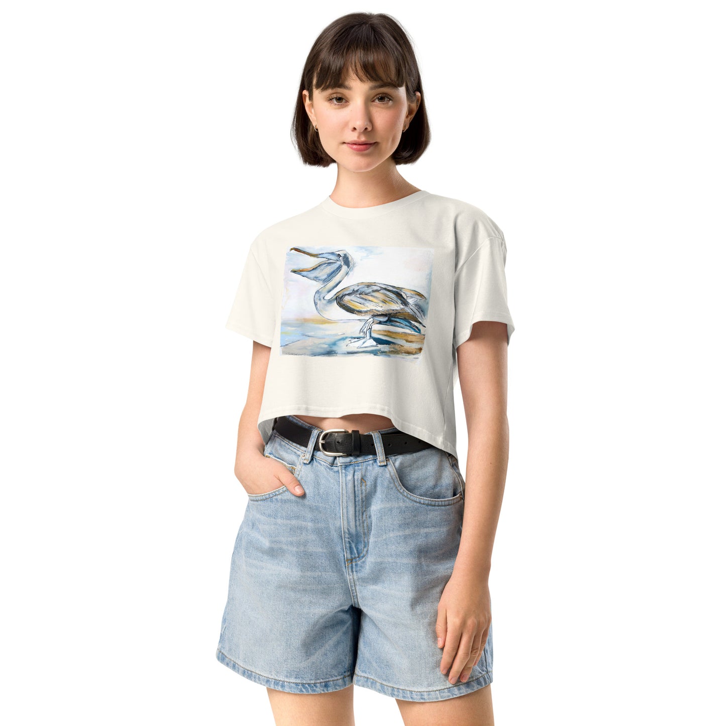 Brown Pelican Women’s crop top