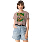 Tiger Reflections Women’s crop top