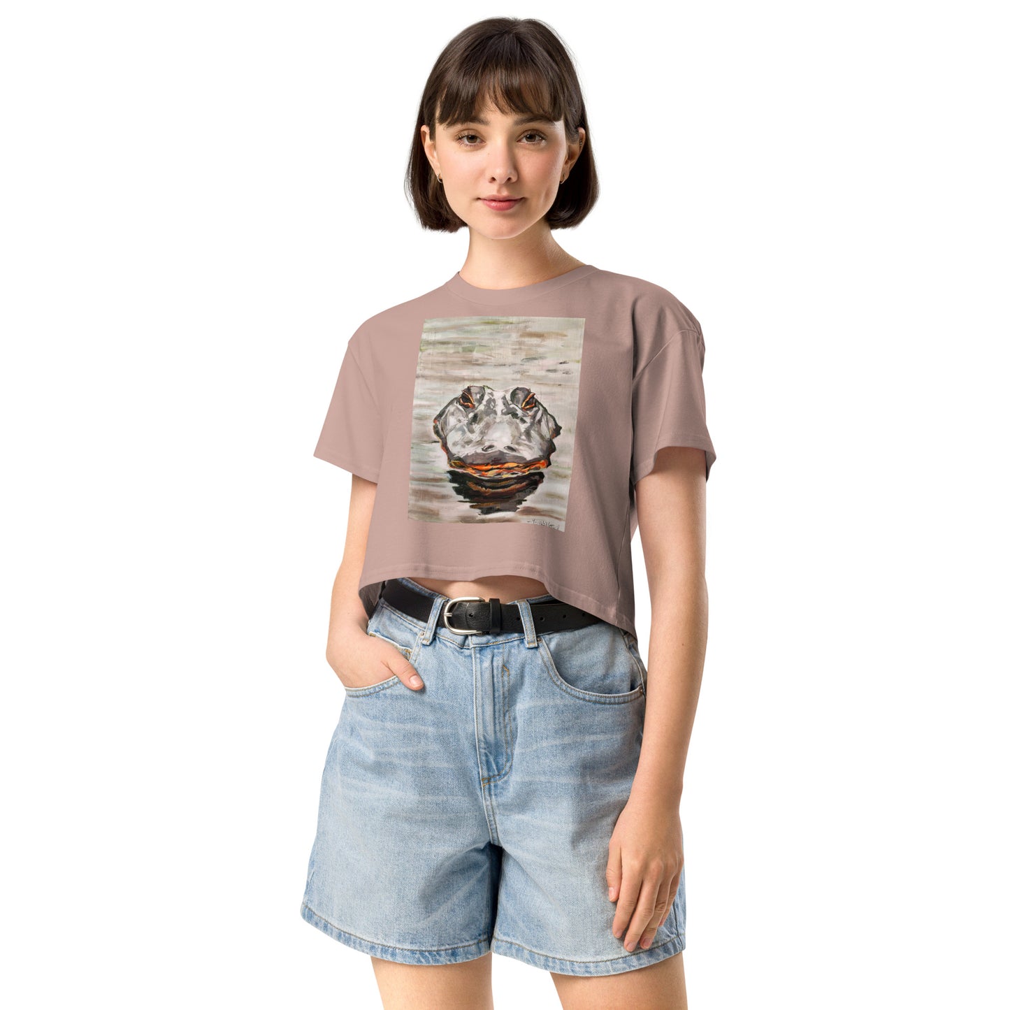 Gator Head Women’s crop top