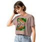 Tiger Reflections Women’s crop top