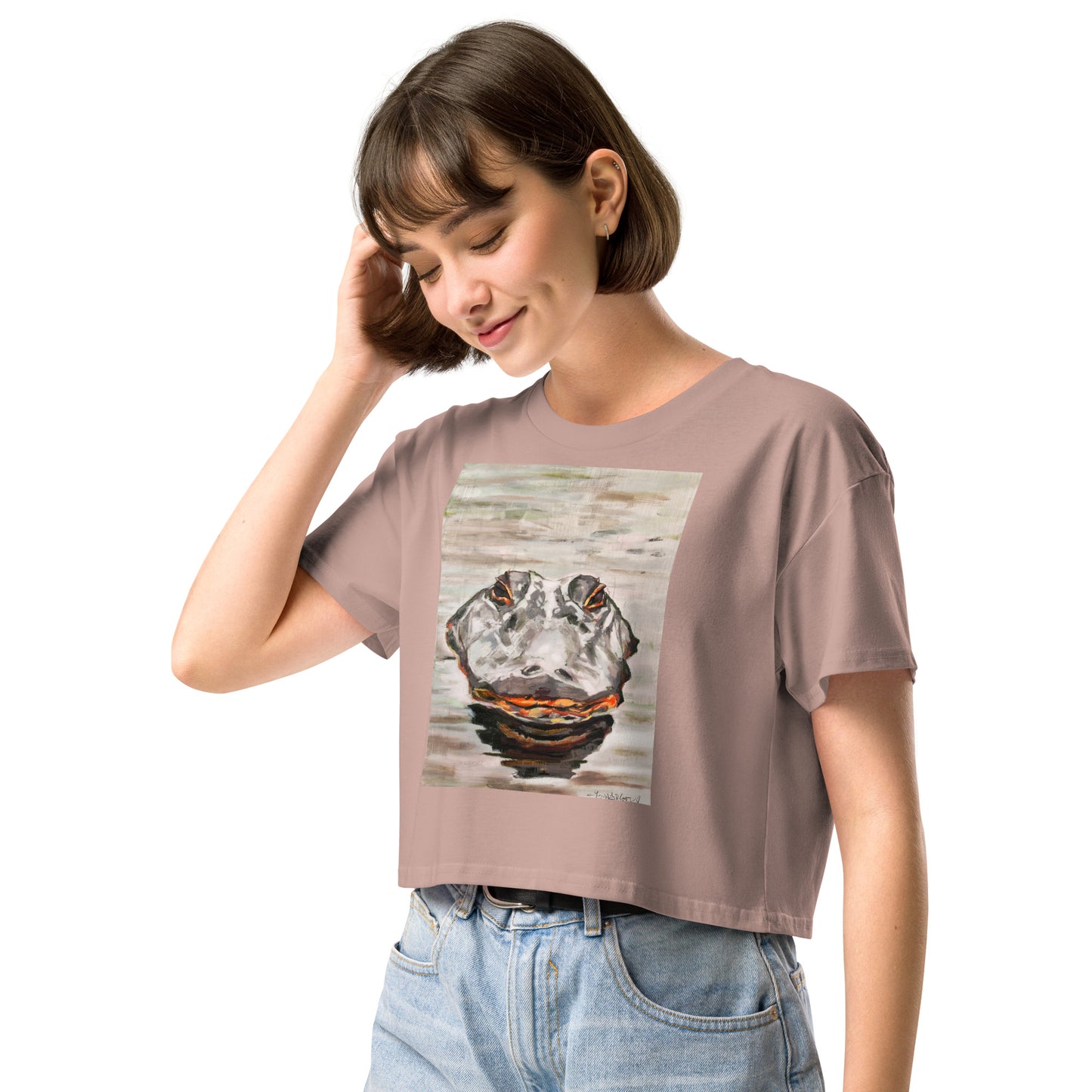 Gator Head Women’s crop top