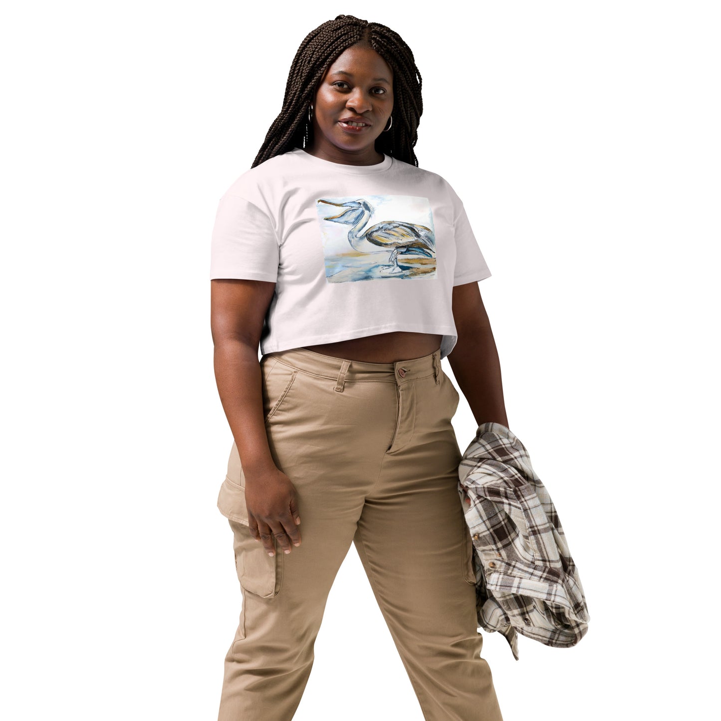 Brown Pelican Women’s crop top