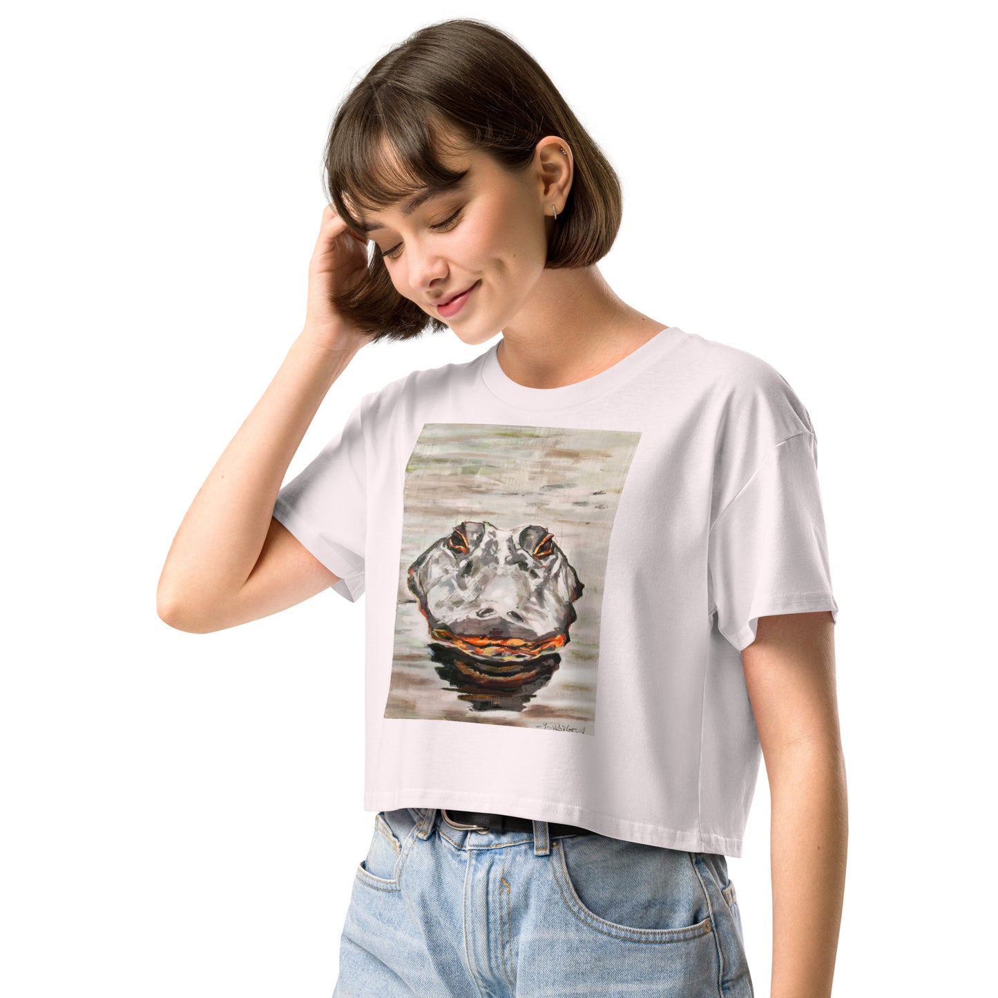 Gator Head Women’s crop top