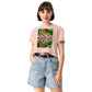 Tiger Reflections Women’s crop top