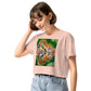 Tiger Reflections Women’s crop top