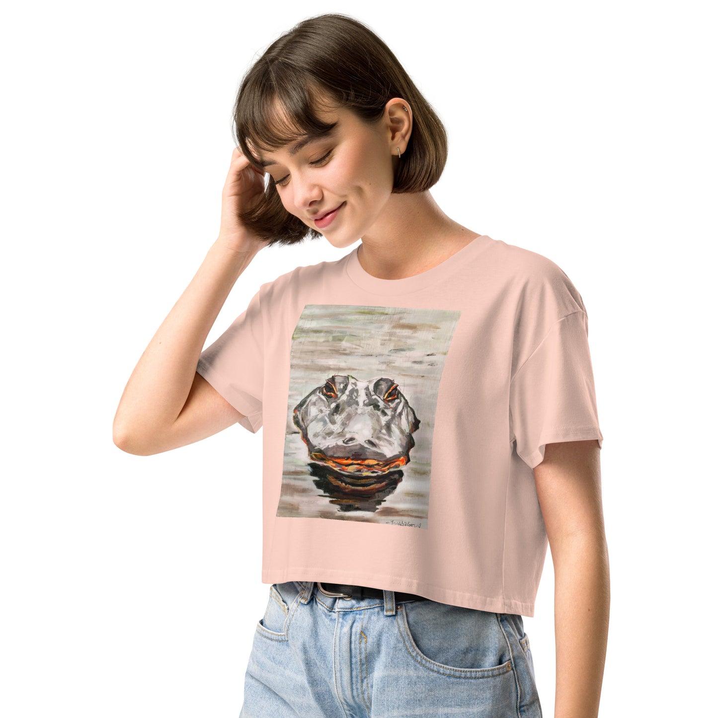 Gator Head Women’s crop top