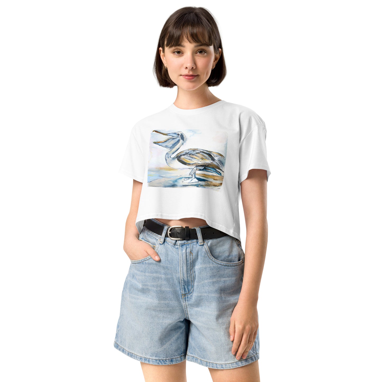 Brown Pelican Women’s crop top