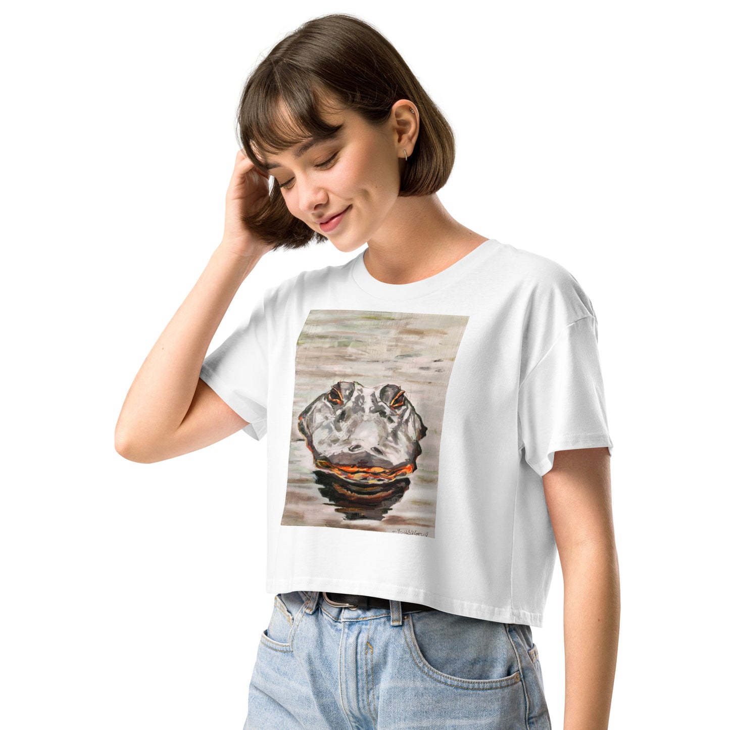 Gator Head Women’s crop top