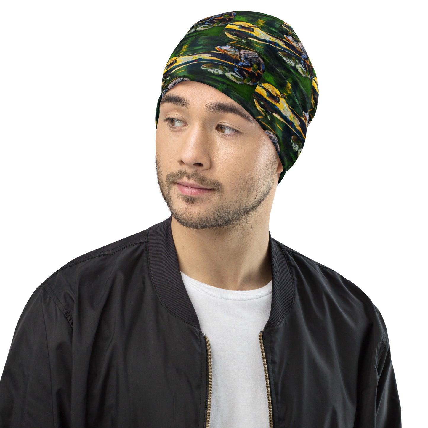 Turtle and Gator All-Over Print Beanie