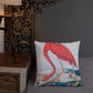Flamingo Oasis Premium Pillow