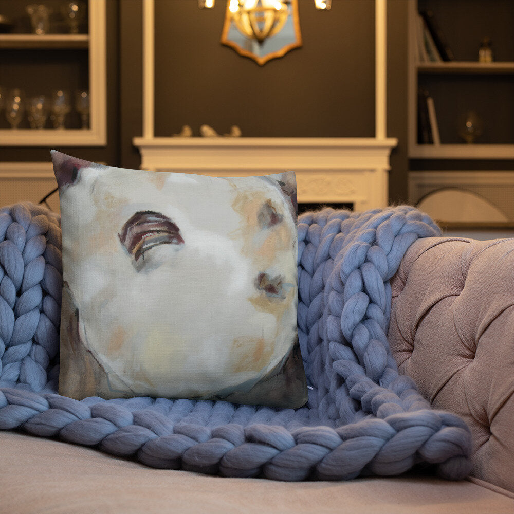 Neutral Oyster Premium Pillow