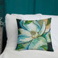 Indigo Magnolia II, v.II Premium Pillow