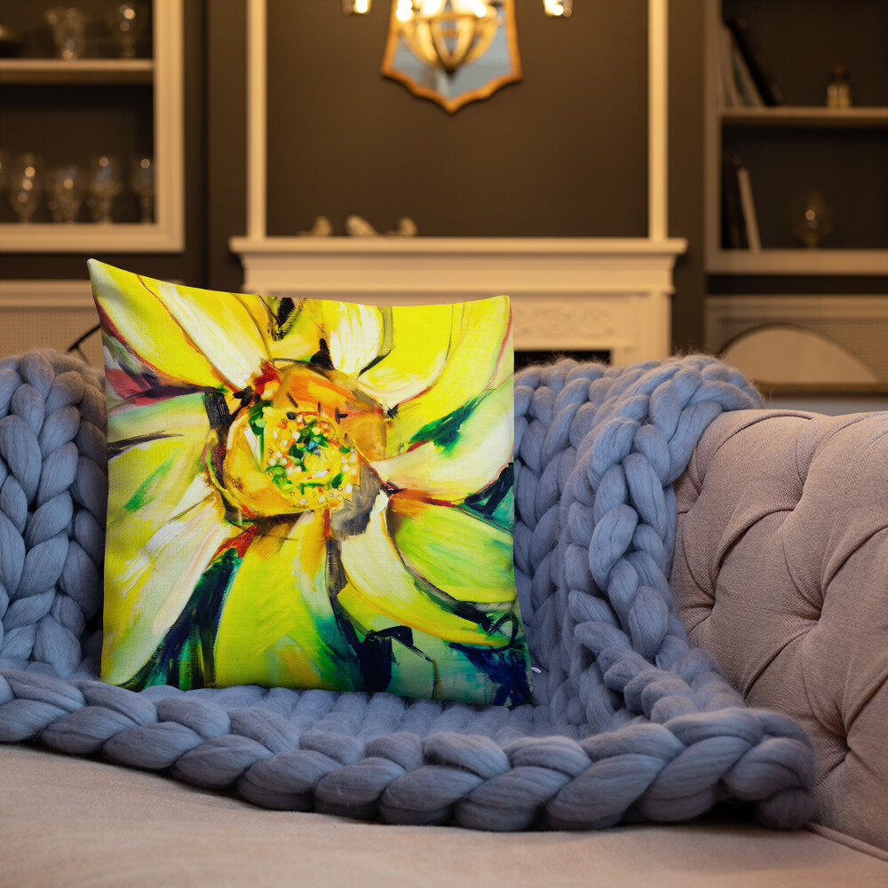 Bosco Sunflower Premium Pillow