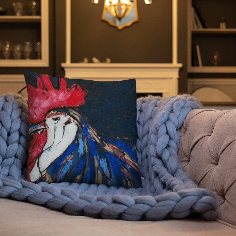 Study for Tribute to Heritage Poultry II Premium Pillow