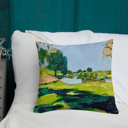 Study for Tranquil Lake II Premium Pillow