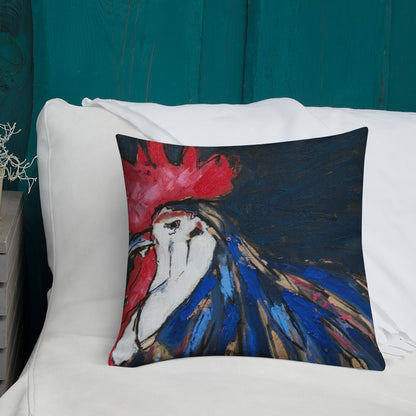 Study for Tribute to Heritage Poultry II Premium Pillow