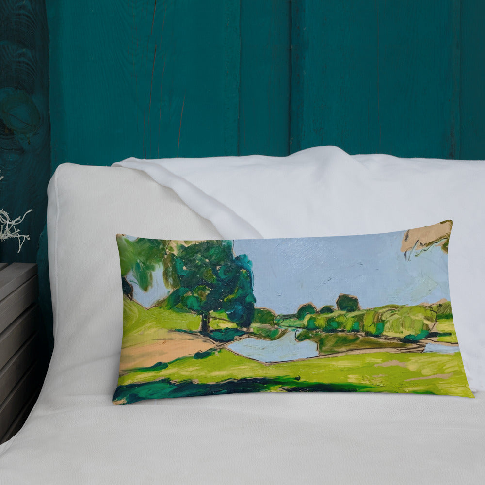 Study for Tranquil Lake II Premium Pillow