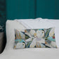 Soft Abstract Magnolia II Premium Pillow
