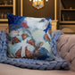 Farm Bureau Collage Cotton Abstraction II Premium Pillow