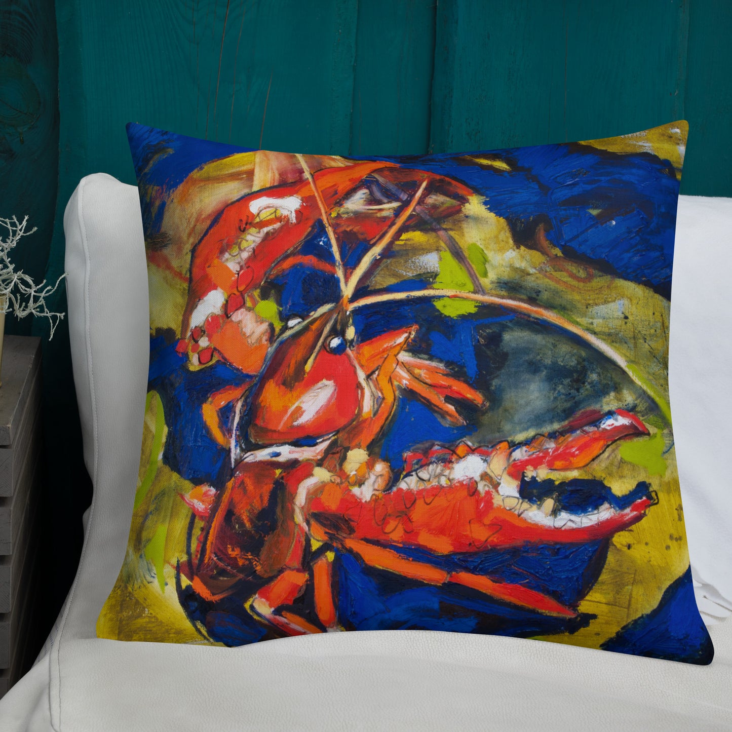 Crawfish in Habitat II Premium Pillow