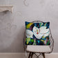Magnolia with Painted Bunting Premium Pillow