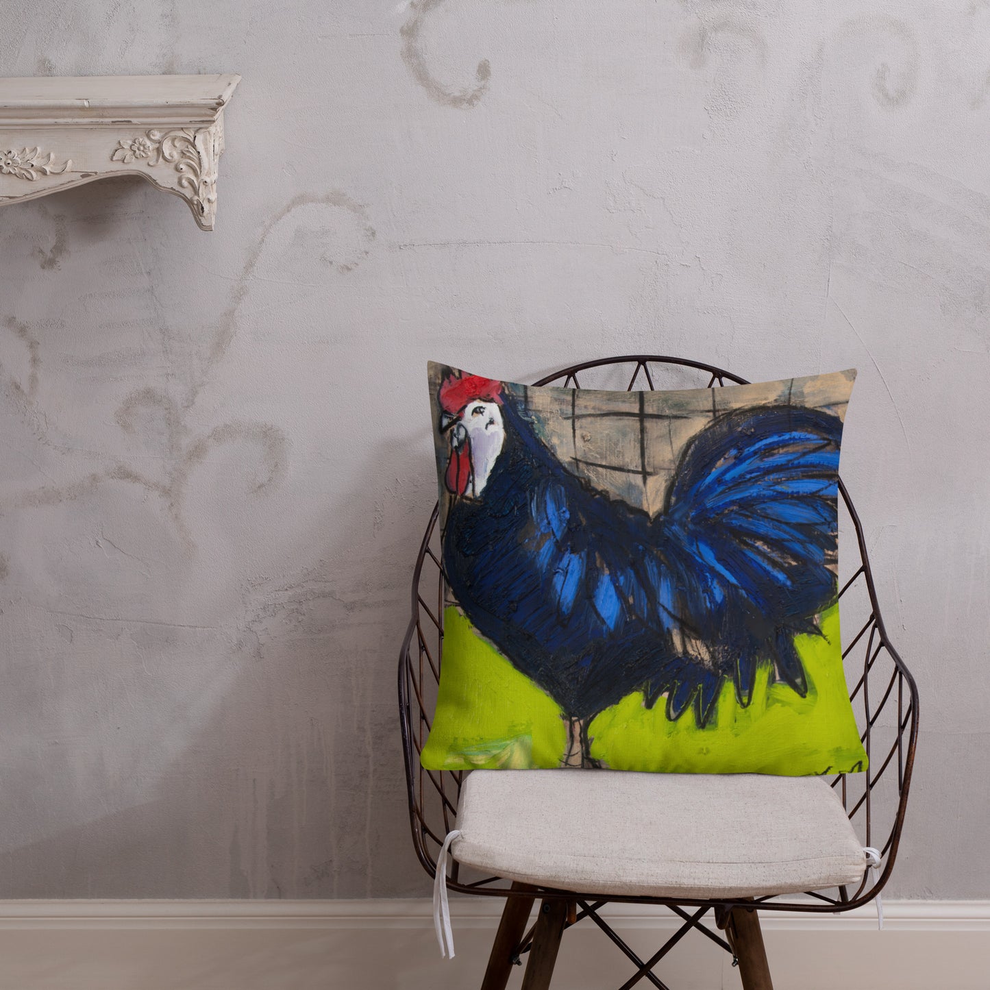 Study for Tribute to Heritage Poultry Premium Pillow