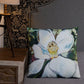 Magnolia with Wallpaper Pattern Premium Pillow