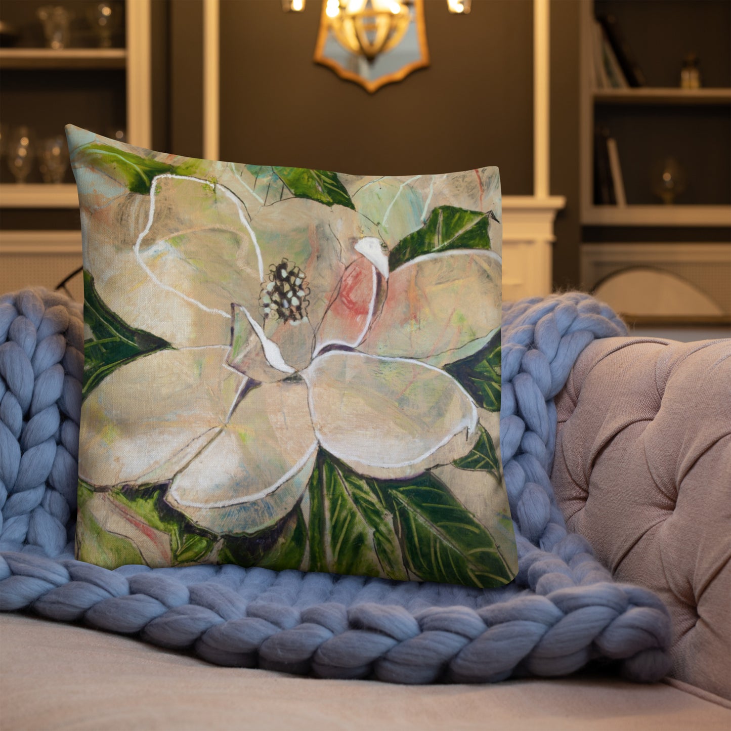 The Golden Magnolia Premium Pillow