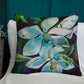 Magnolias with Egyptian Violet Premium Pillow