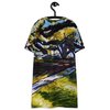 Tree of Life with Sidewalk T-shirt dress