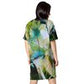 Abstract Magnolia II T-shirt dress