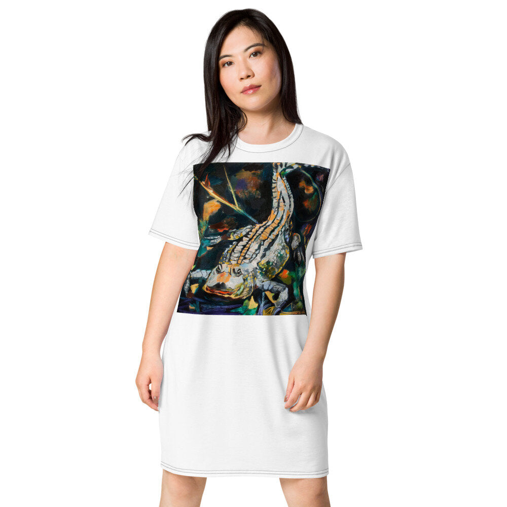 Fierce Gator T-shirt dress