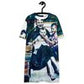 Vintage Mother with Children Collage T-shirt dress