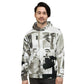 Four Men in front of House Unisex Hoodie