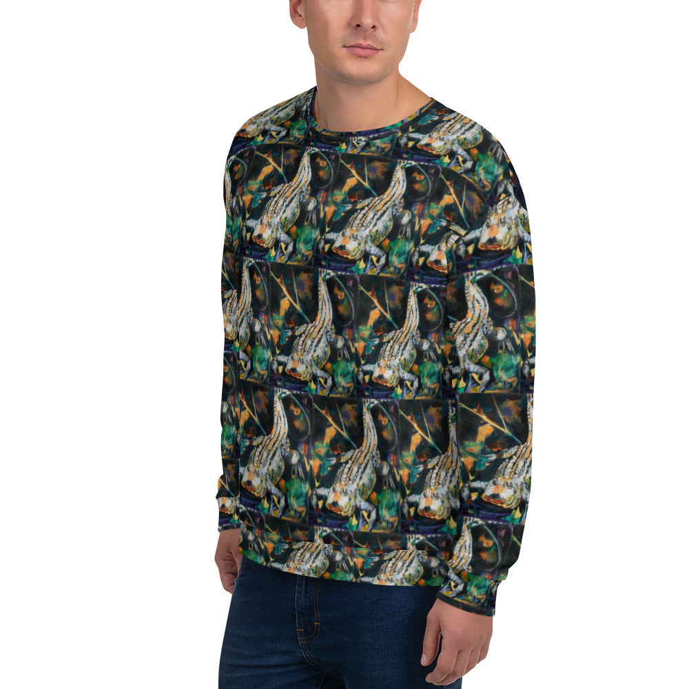 Fierce Gator Unisex Sweatshirt