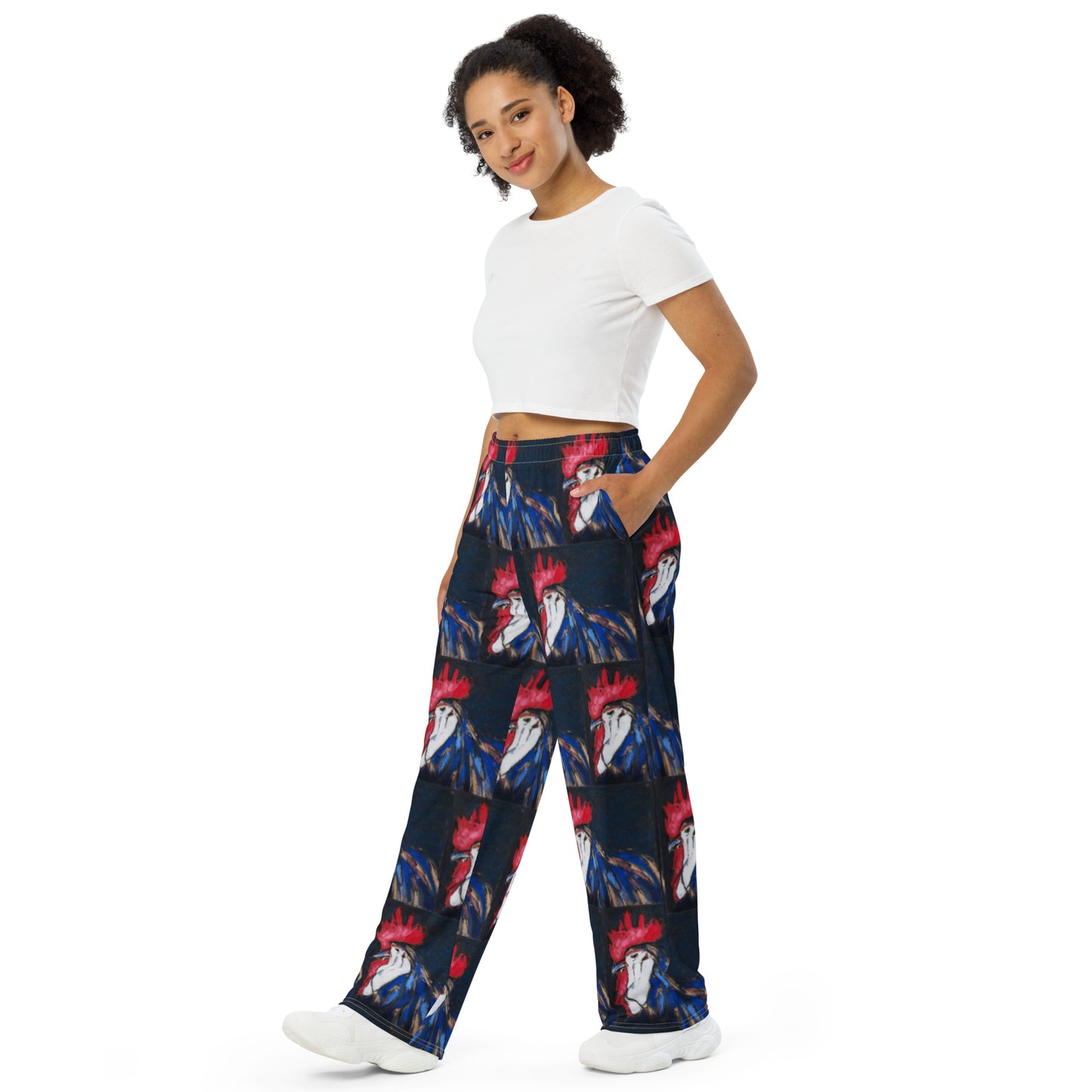 Tribute to Heritage Poultry All-over print unisex wide-leg pants