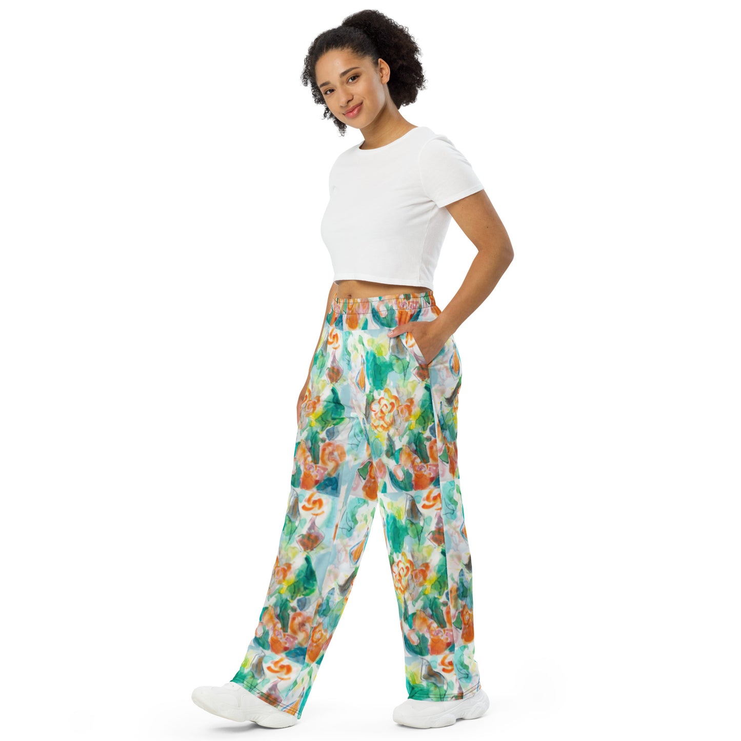 Tree of Life (10) All-over print unisex wide-leg pants