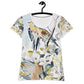 Mourning Doves All-Over Print Women's Athletic T-shirt