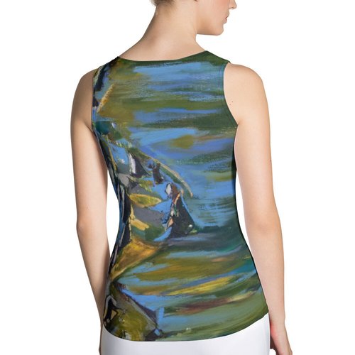 Gator Under Water Sublimation Cut & Sew Tank Top
