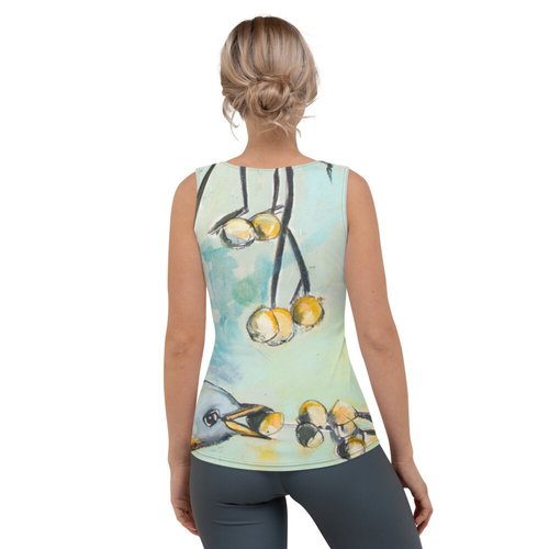 Red Robin Sublimation Cut & Sew Tank Top