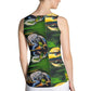 Turtle & Gator Pattern Sublimation Cut & Sew Tank Top