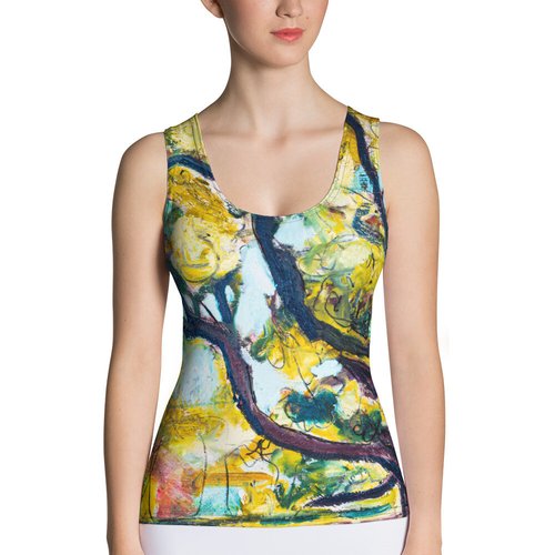 Tree of Life Sublimation Cut & Sew Tank Top