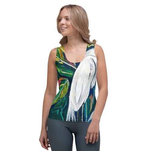 Herons Face to Face Sublimation Cut & Sew Tank Top