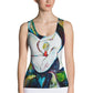 Magnolia and Painted Bunting Sublimation Cut & Sew Tank Top