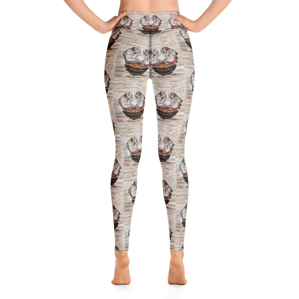 Gator Head Pattern Yoga Leggings – J Caroline Youngblood Fine Art Products