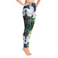 Magnolia and the Painted Bunting Pattern Yoga Leggings