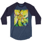 Bosco Sunflower 3/4 sleeve raglan shirt