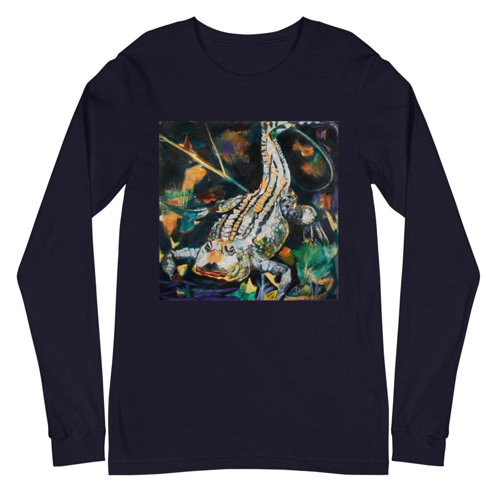 Fierce Gator Unisex Long Sleeve Tee