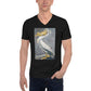 White Pelican Unisex Short Sleeve V-Neck T-Shirt