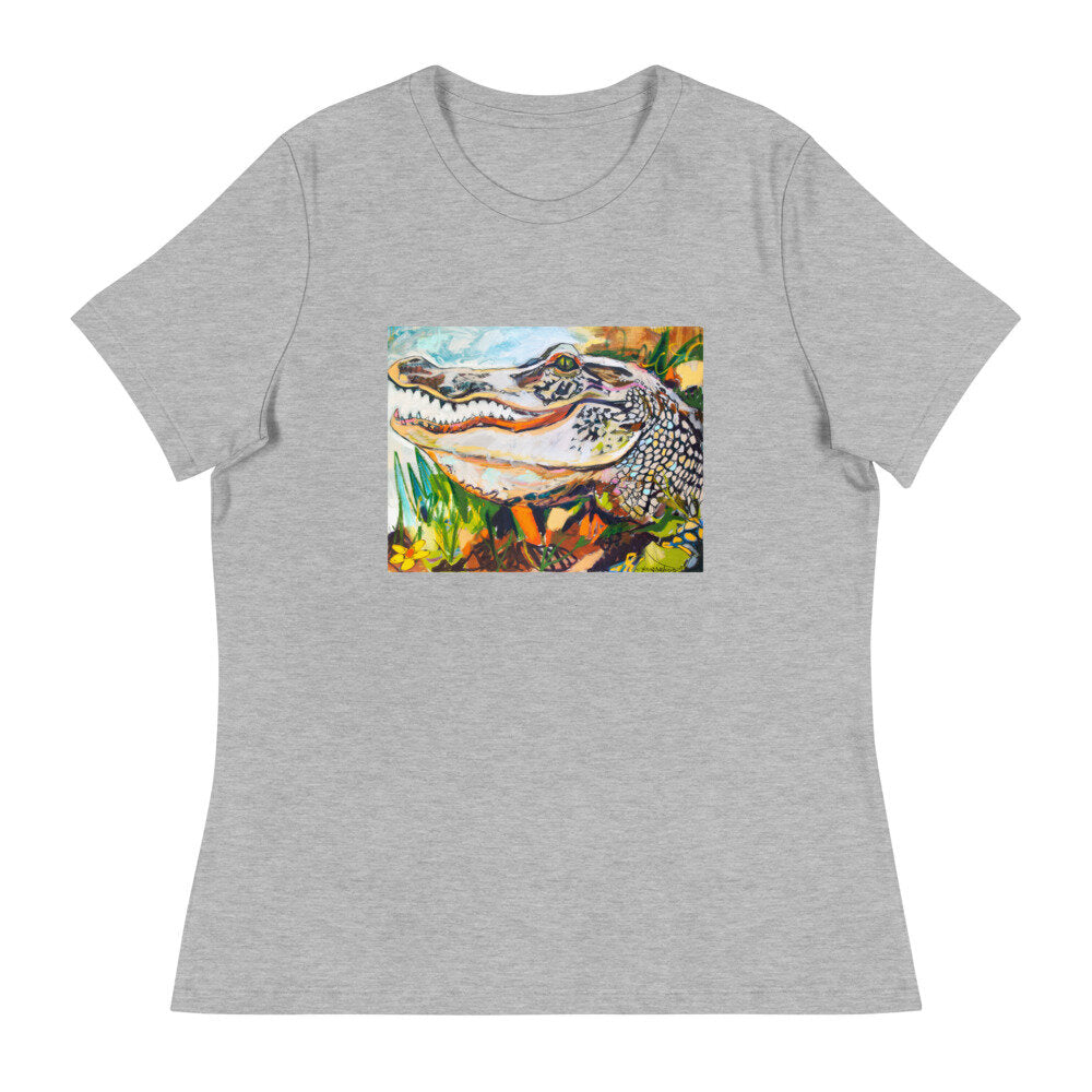 Groovy Gator Women's Relaxed T-Shirt
